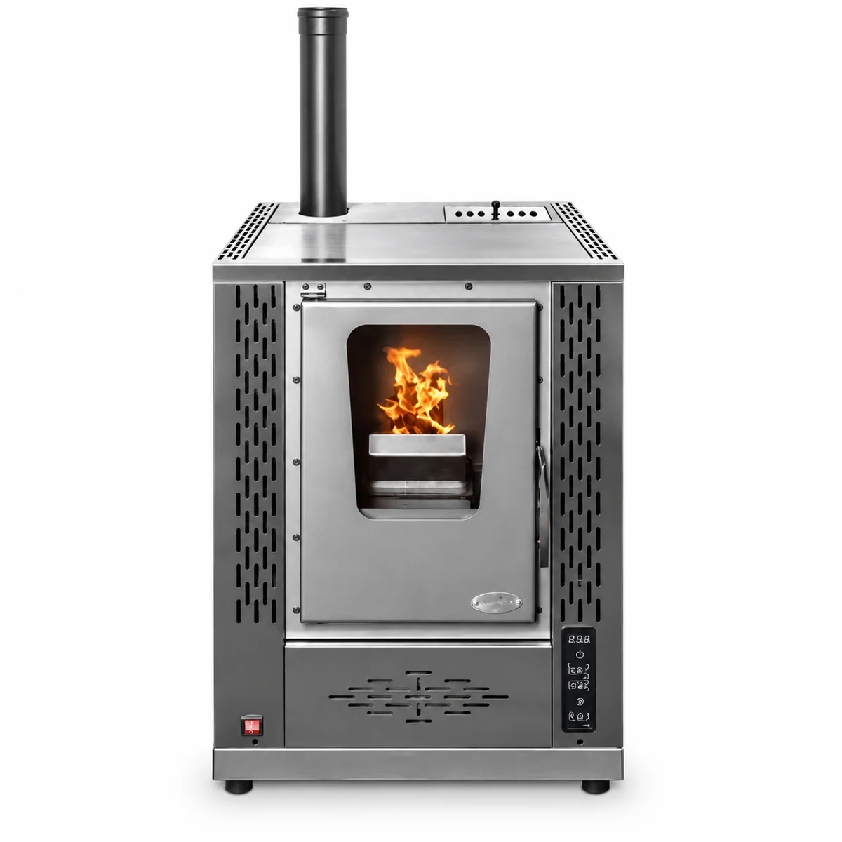 Estufa cocina de pellets SAMANTHA Inox