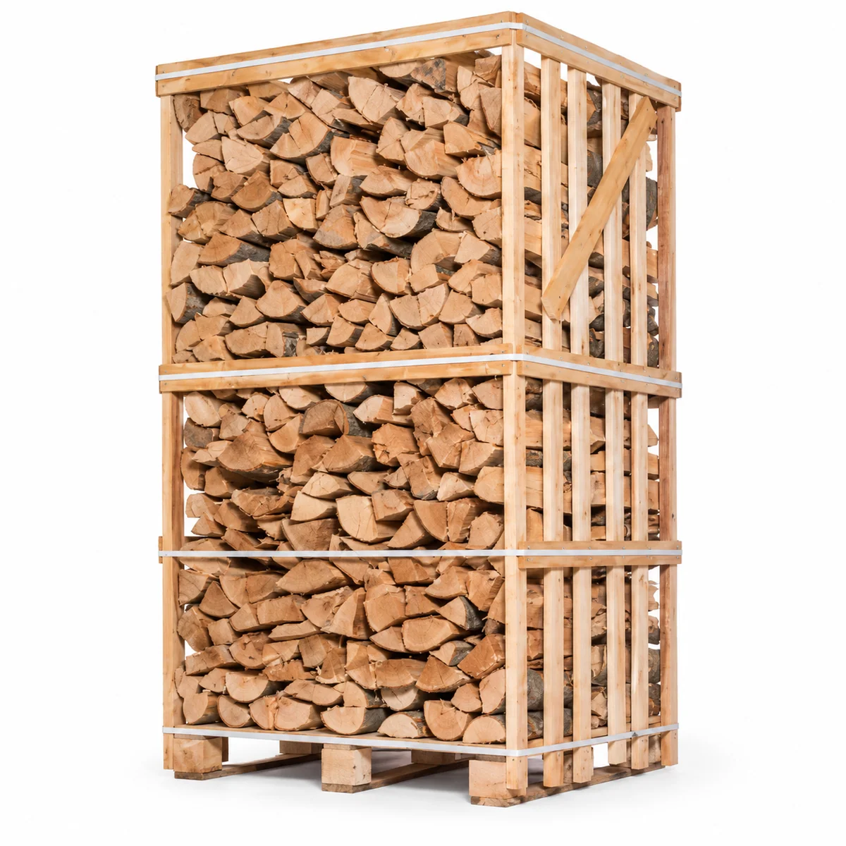 Leña seca premium – Palé de 1 m