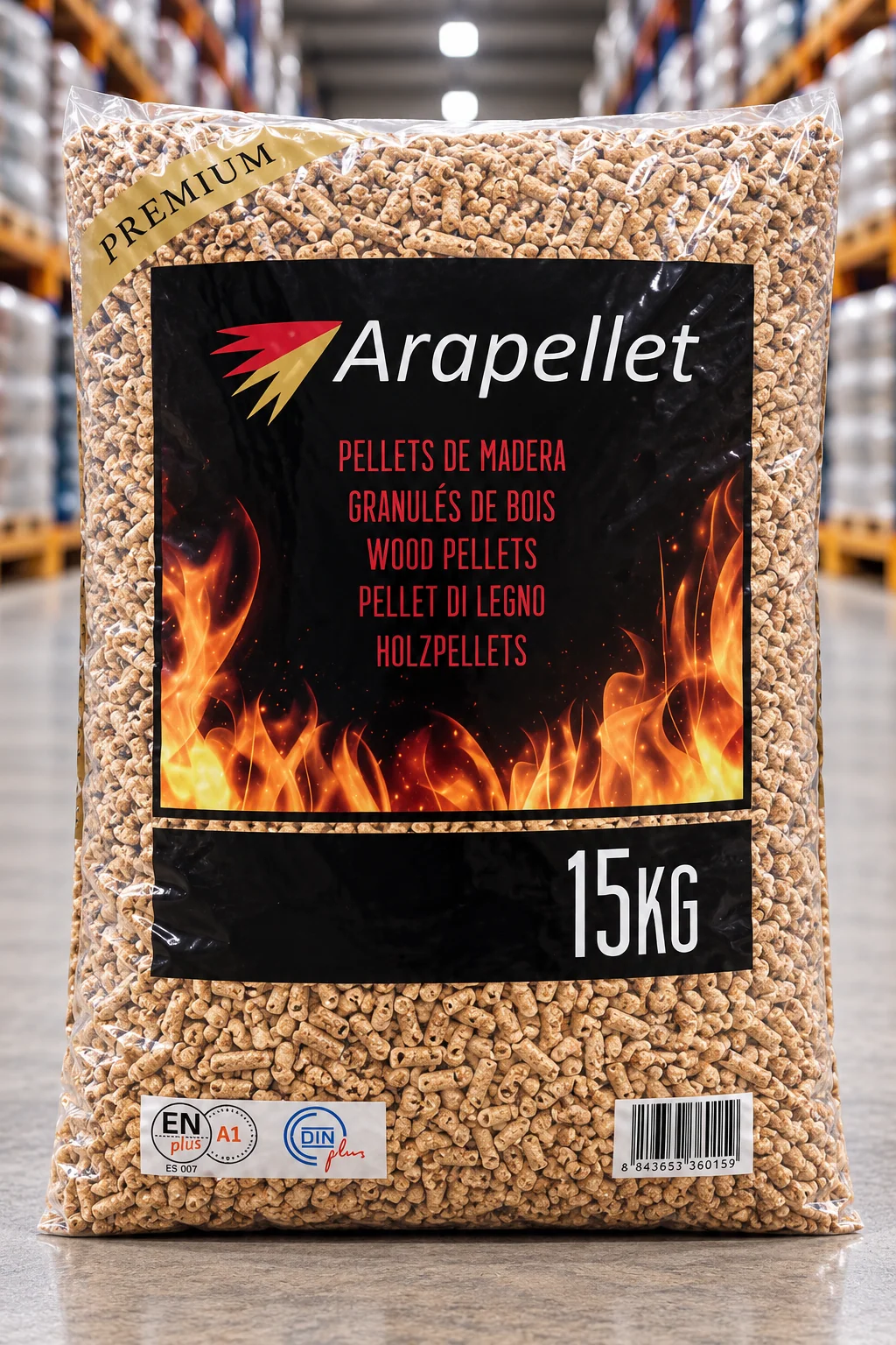 Arapellet – Palette de 77 sacs