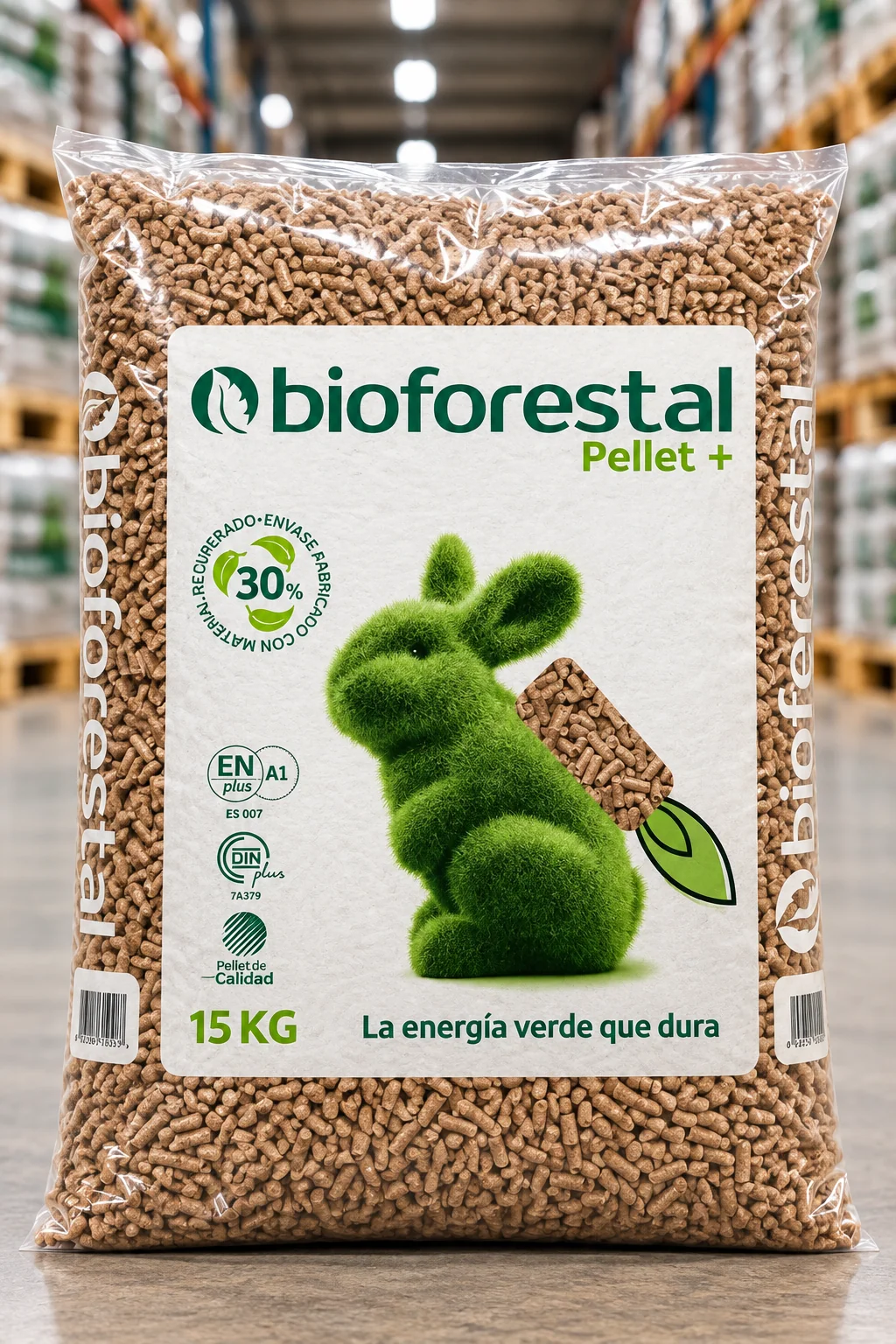 Bioforestal – Palette de 42 sacs écologiques de 15 kg