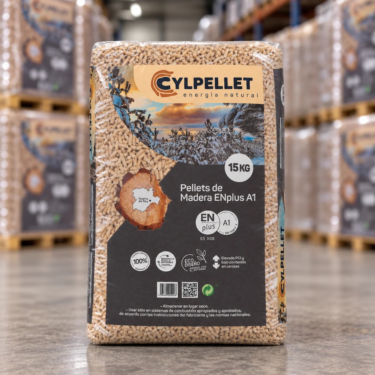 CYL Pellet – 100 sacs de granulés DINplus